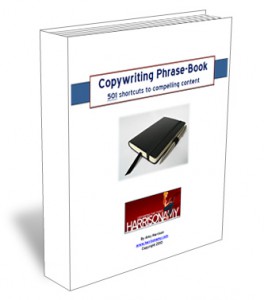 Get rid of your writing headaches with this easy to use copywriting phrase-book