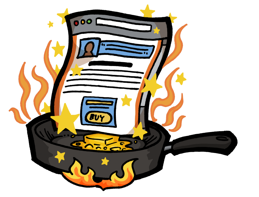 Make your sales page sizzle